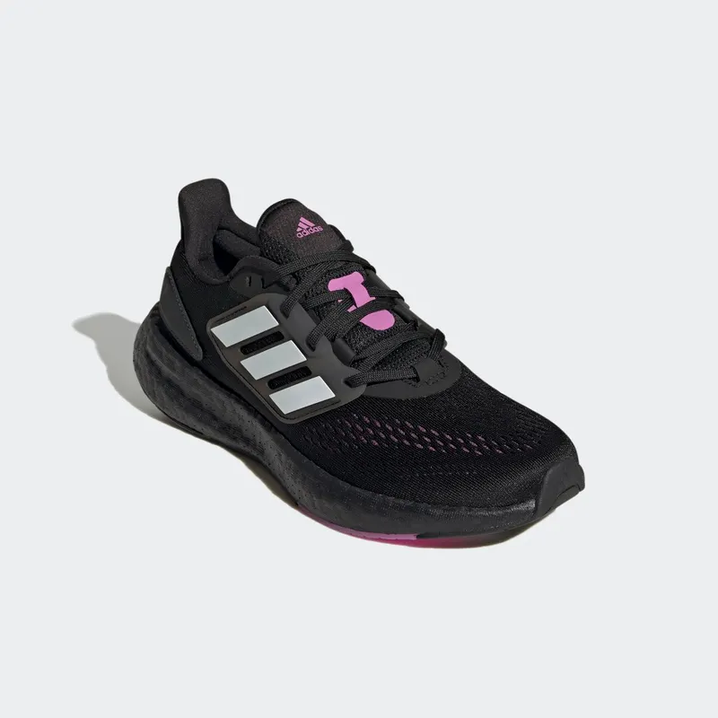 adidas Pureboost 22 Core Black / Cloud White / Semi Pulse Lilac (HQ1462)