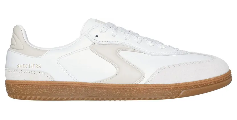 Skechers Hotshot – Kickoff Sneaker Wit/Natuurlijk
