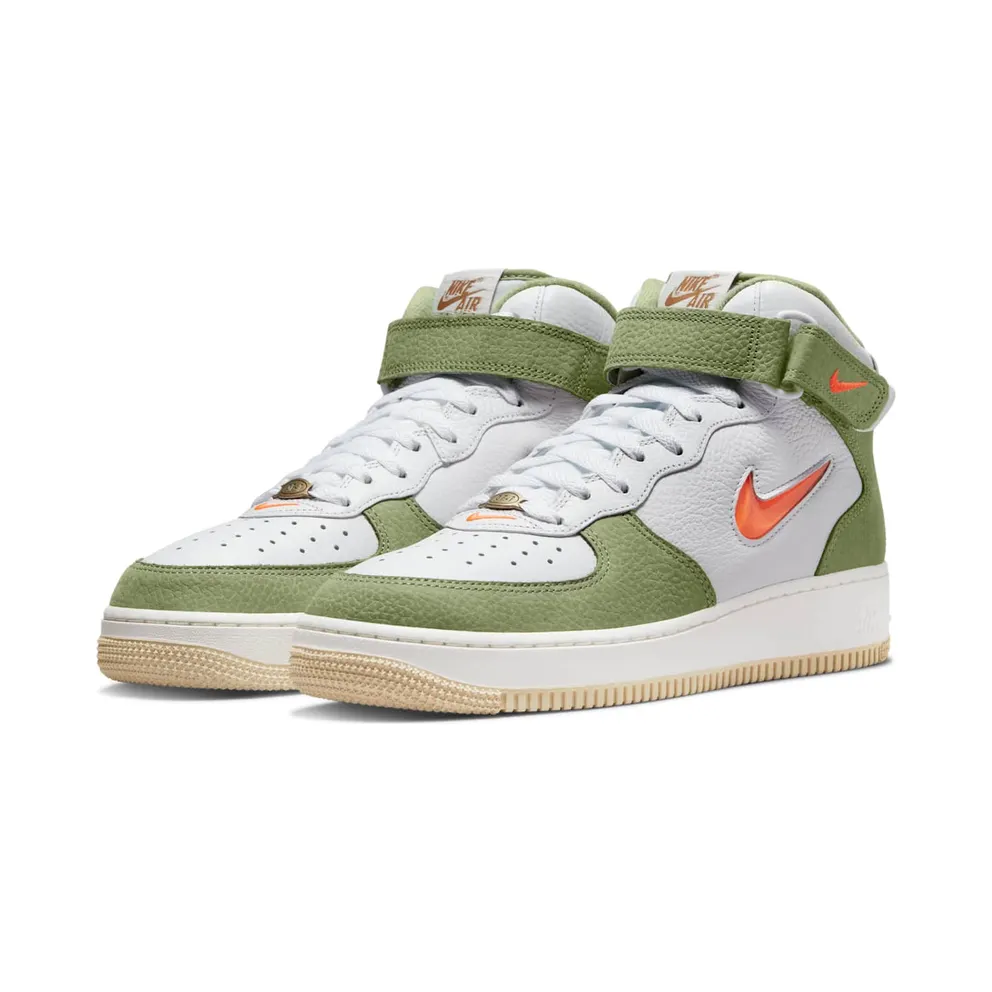 Nike Air Force 1 Mid QS “Jewel Oil Green” (DQ3505-100)