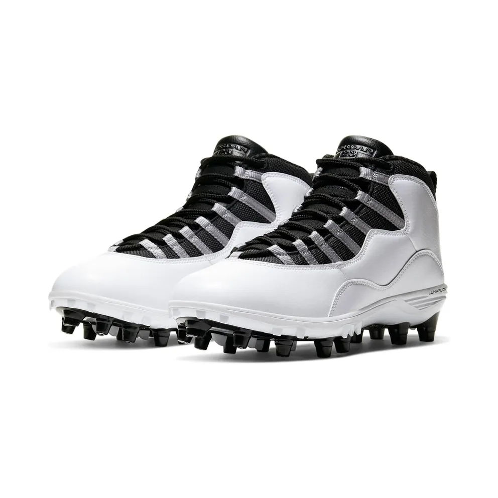 Jordan 10 TD Mid Steel Grey White/Light Steel Grey-Black (CQ2073-100)