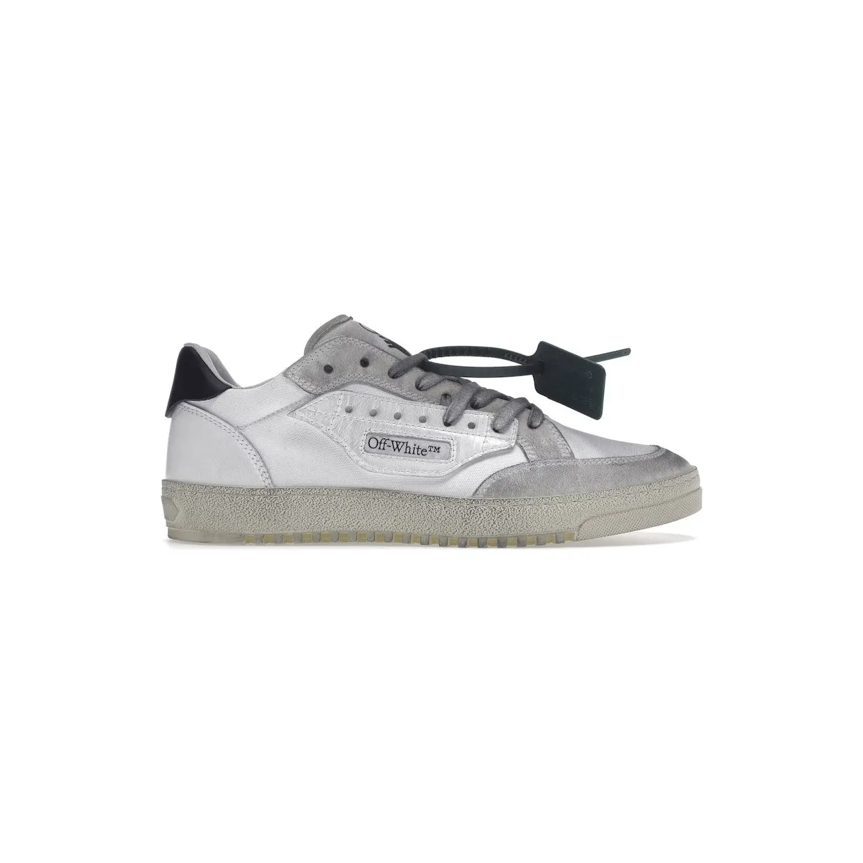 OFF-WHITE Vulcanized 5.0 Low Top Distressed White (OMIA227S22FAB0020110)