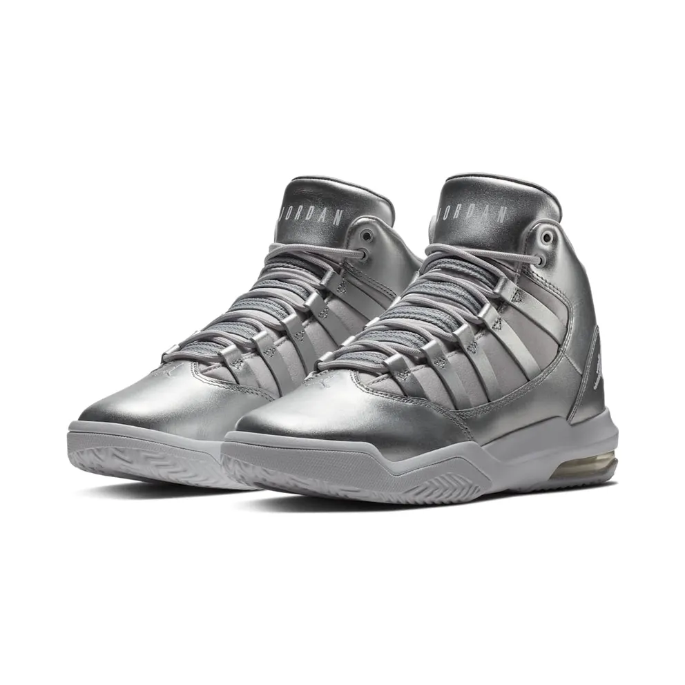 Jordan Max Aura Silver (GS) Silver/Vast Grey-White (AV5175-040)