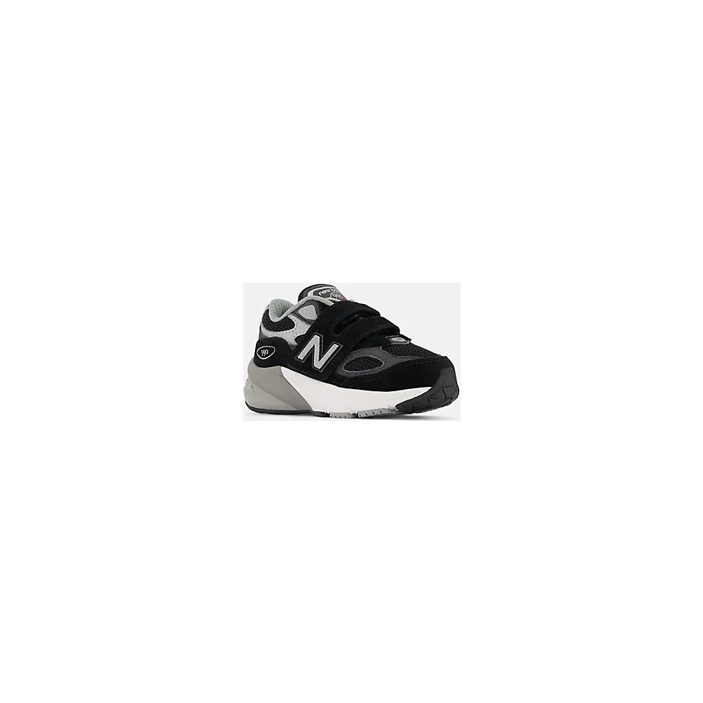 New Balance 990v6 Hook and Loop Black Silver (IV990BK6)