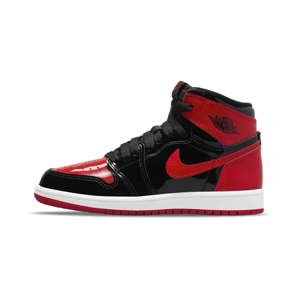 Air Jordan 1 Retro High OG Patent Bred (PS) (AQ2664-063)