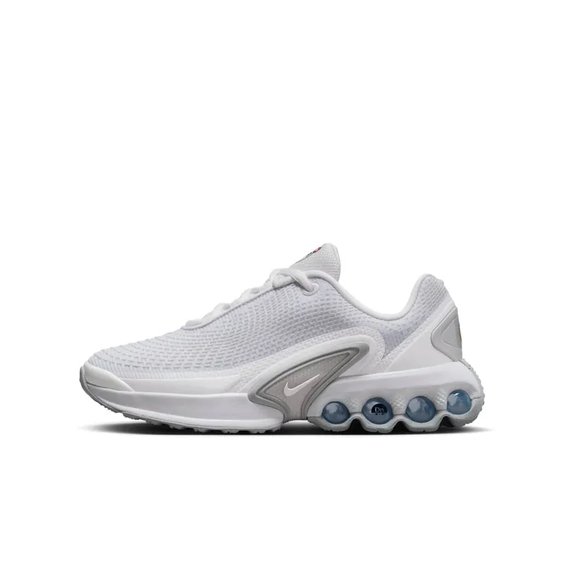 Nike Air Max Dn GS “White Metallic Silver” (FB8987-100)