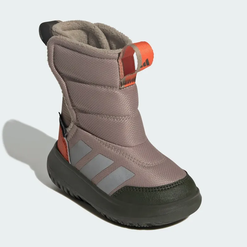 Adidas Winterplay Kids Blanch Cargo / Matte Silver / Semi Impact Orange (JS4081)