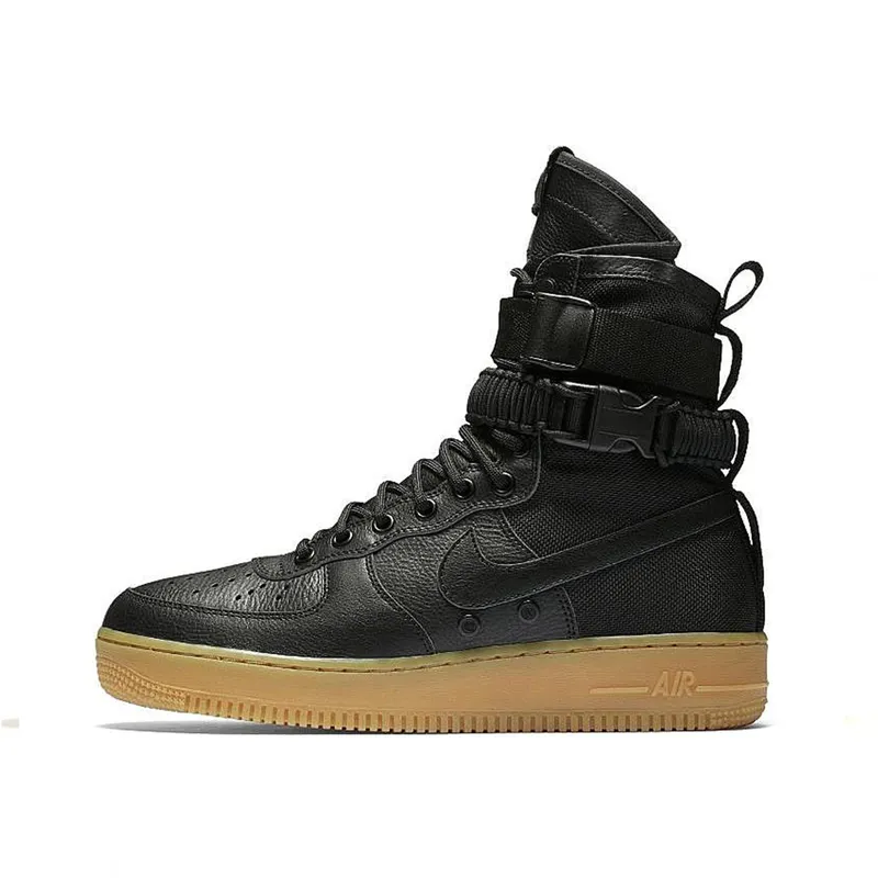 Nike SF Air Force 1 Black Gum Black Gum/Light Brown (859202-009)