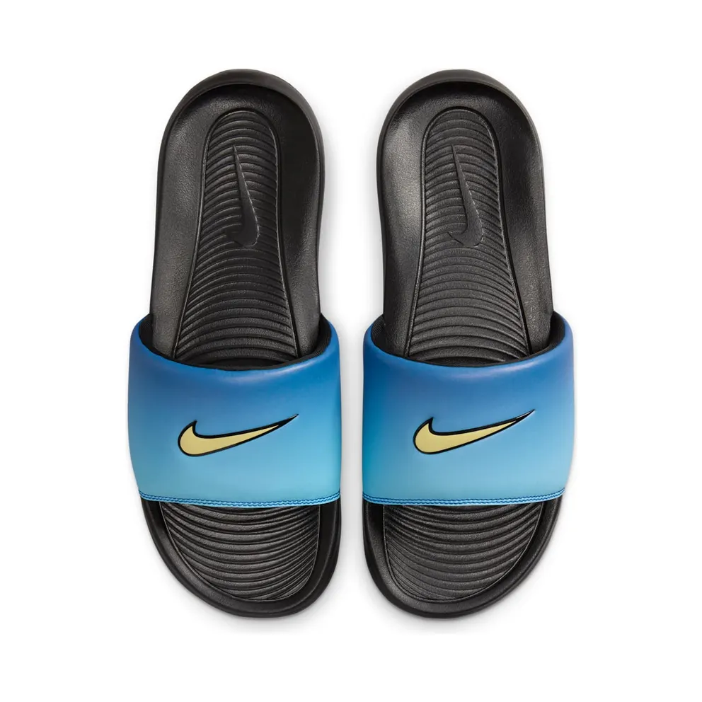 Nike Victori One Slide Hyper Blue Sky Blue Black Chamois (HF4073-400)