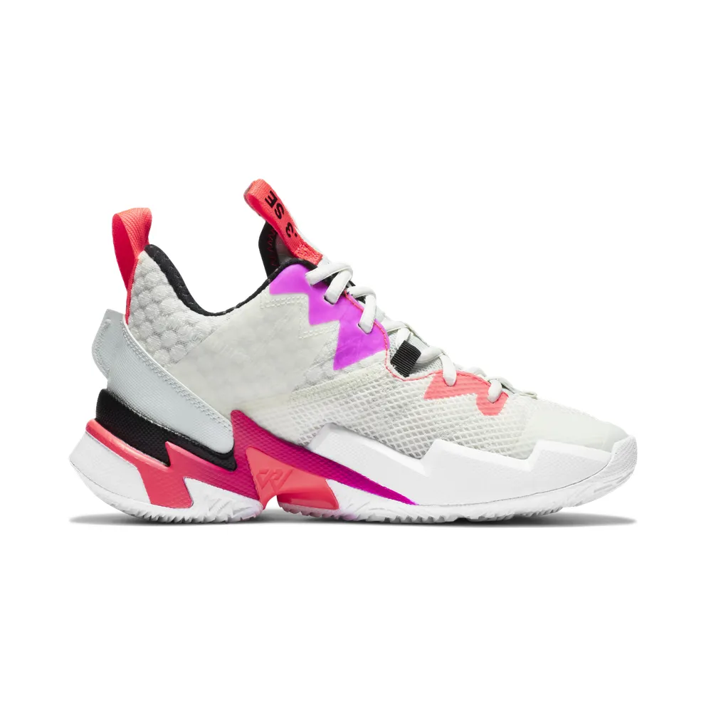 Jordan Why Not Zer0.3 SE Spruce Aura Flash Crimson (GS) Sail/Spruce Aura-Flash Crimson-Black (CN8107-101)