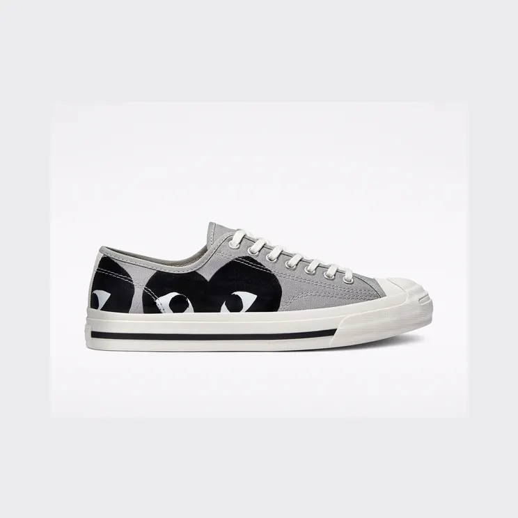 Converse Converse x Comme des Garçons PLAY Jack Purcell Low Top Drizzle/egret/black (171259C)