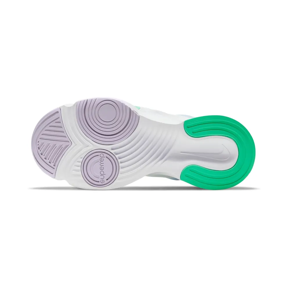 Nike SuperRep Go 2 “White / Infinite Lilac / Football Grey / Green Glow” (CZ0612-135)