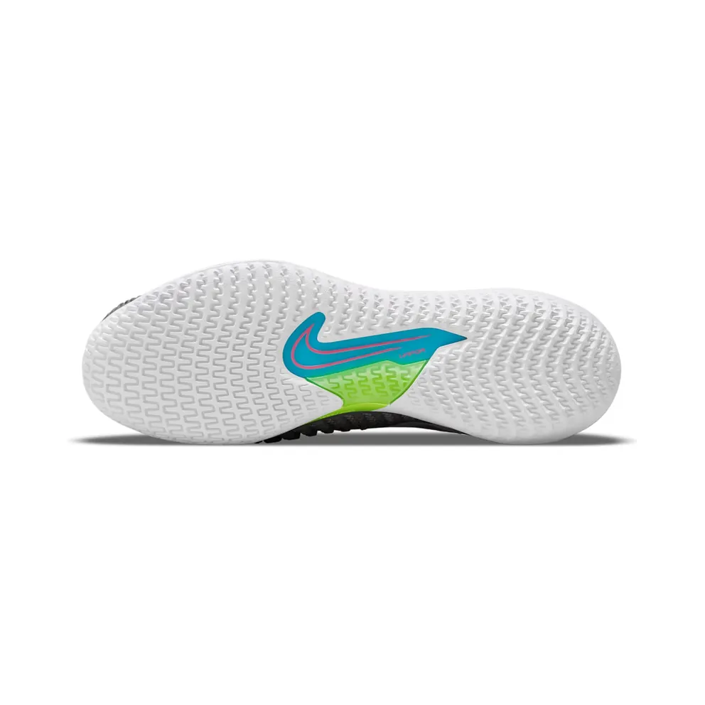 NikeCourt React Vapor Nxt Hardcourt “Grey Fog / Hyper Pink / White / Chlorine Blue” (CV0724-024)