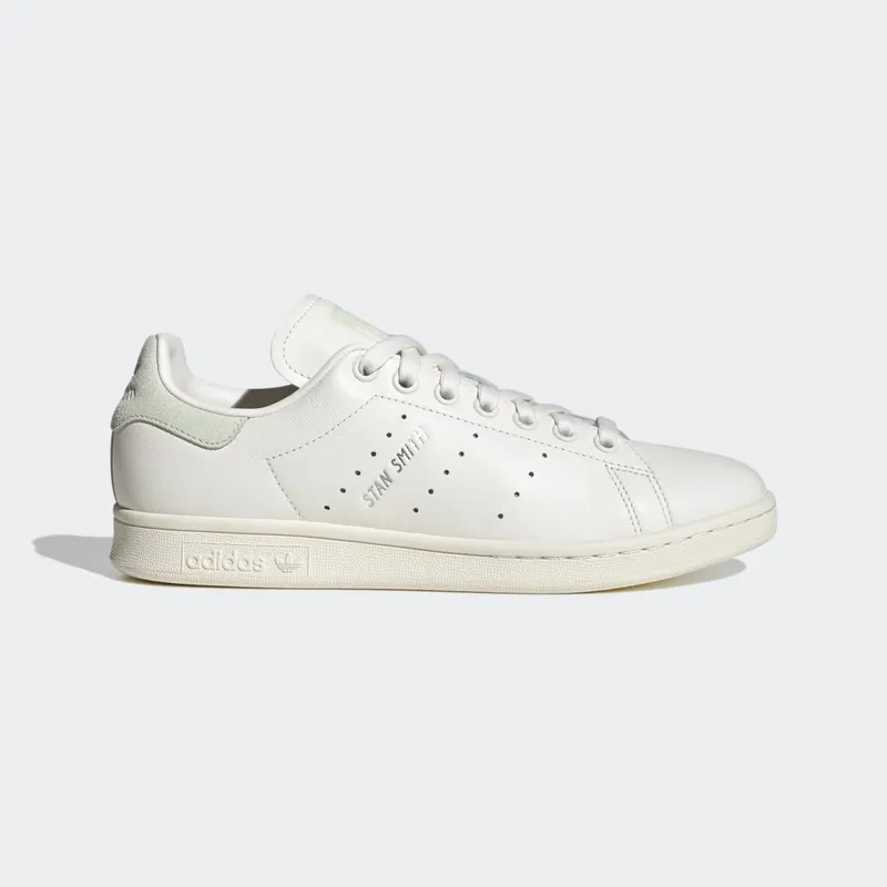 Adidas Stan Smith Core White / Linen Green / Silver Metallic (HQ6659)