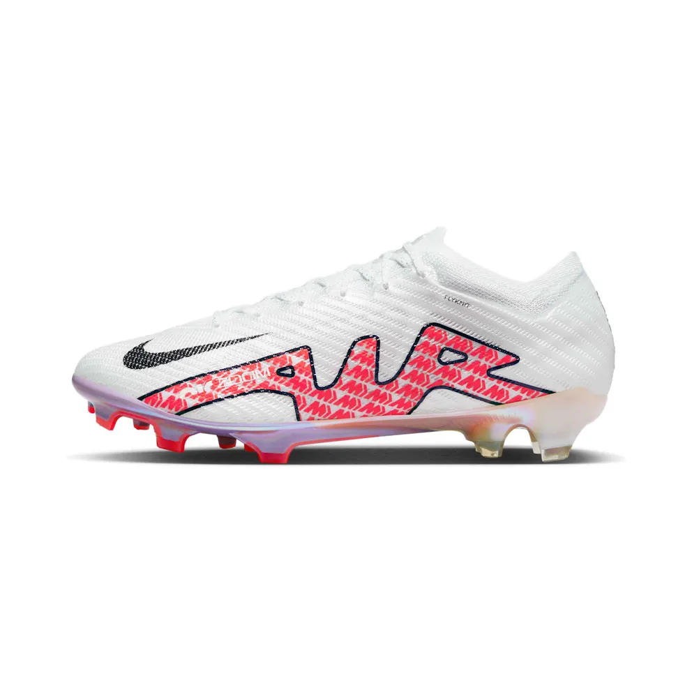 Nike Zoom Mercurial Vapor 15 Elite FG White Bright Crimson (DJ4978-101)