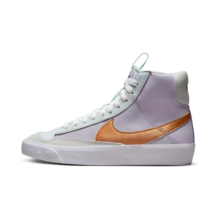 Nike Blazer Mid 77 SE Dance “Barely Grape / Pure Platinum / Violet Frost / Metallic Copper” (DQ6084-500)