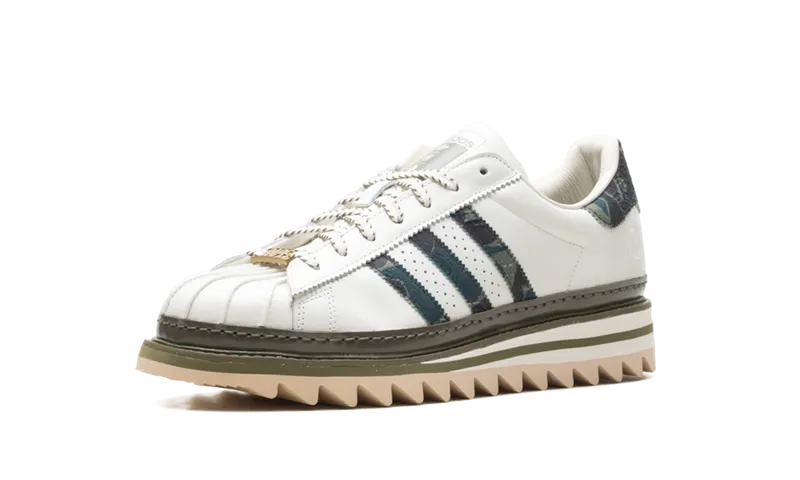 Adidas Superstar “CLOT x Bape – Off White” (KJ1473)