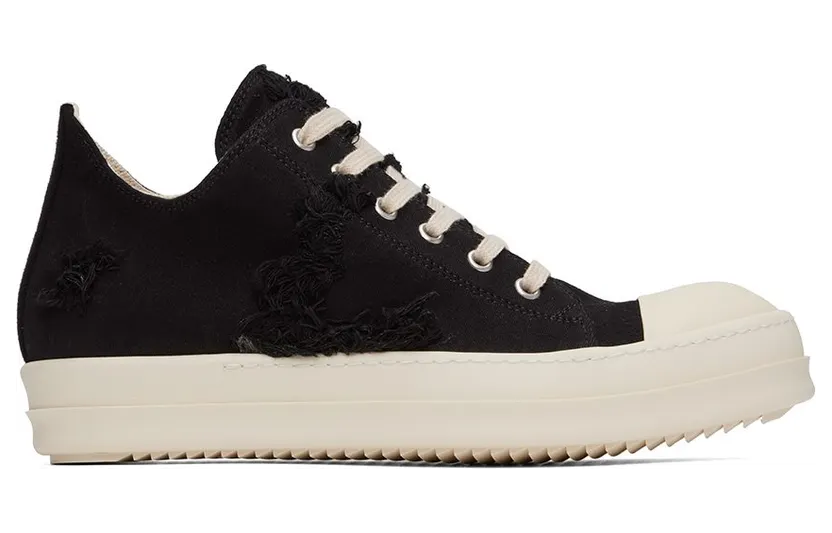 Rick owens Black Slash 911 BLACK/MILK/MILK (DU02B4802 SLASH)