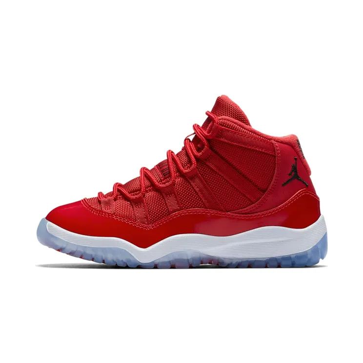 Air Jordan 11 Retro BP “Gym Red / White / Black” (378039-623)