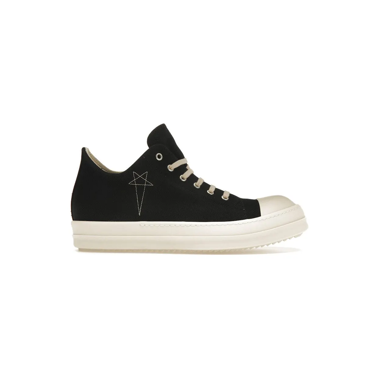 Rick Owens DRKSHDW Luxor Low Pentagram Black Pearl (DU02C5802-DOEM9-9811)