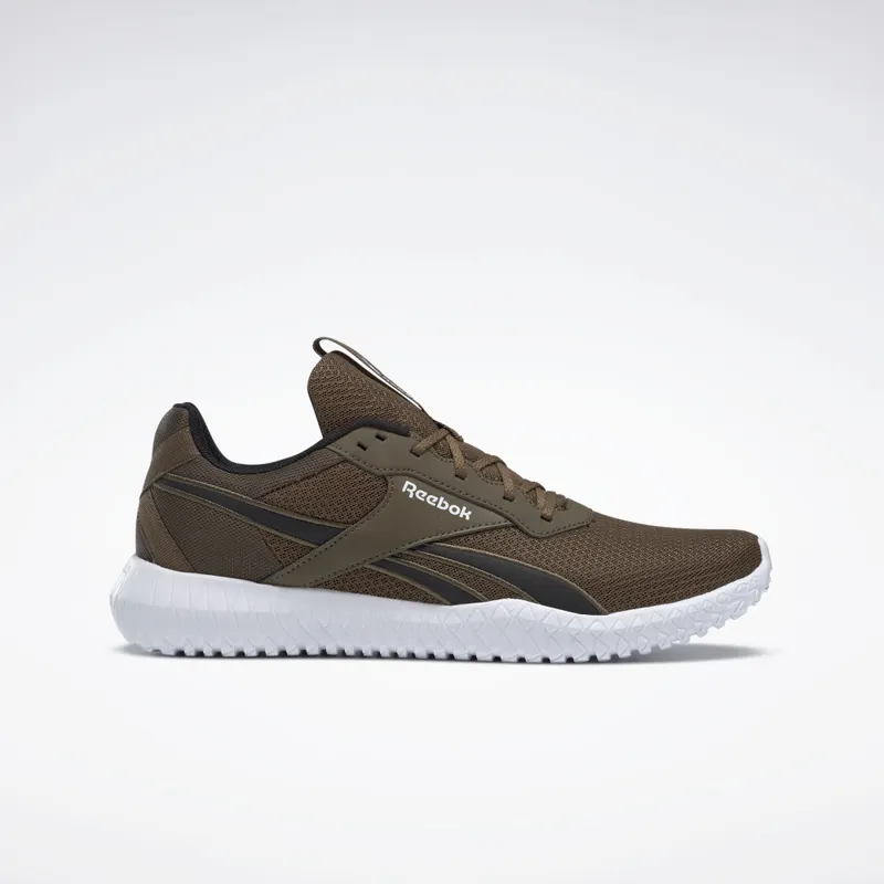 Reebok Flexagon Energy Trail 2 Shoes Army Green / Black / White