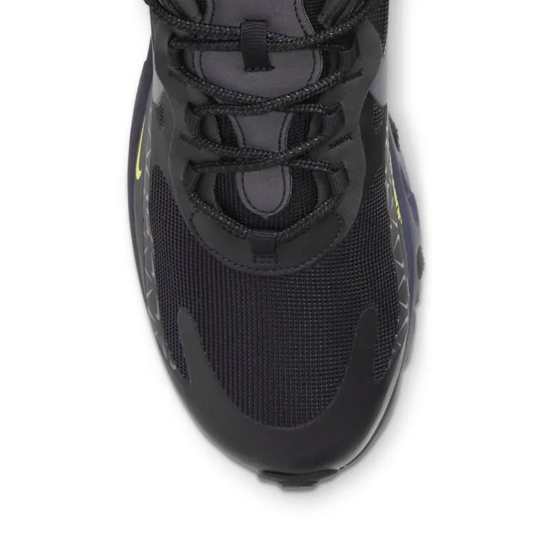 Nike Air Max 270 React Just Do It Pack Black Black/Wolf Grey-Green-Volt (CT2538-001)