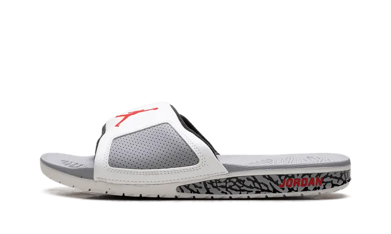 Air Jordan Hydro 3 Retro Slide “White Cement” (854556-101)