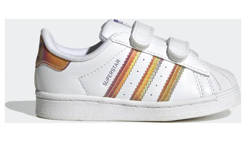 adidas Superstar Cloud White / Cloud White / Purple Rush (HQ4344)