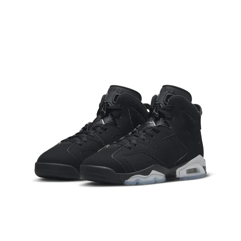 Air Jordan 6 Retro Black/Black/Metallic Silver (DX2835-001)