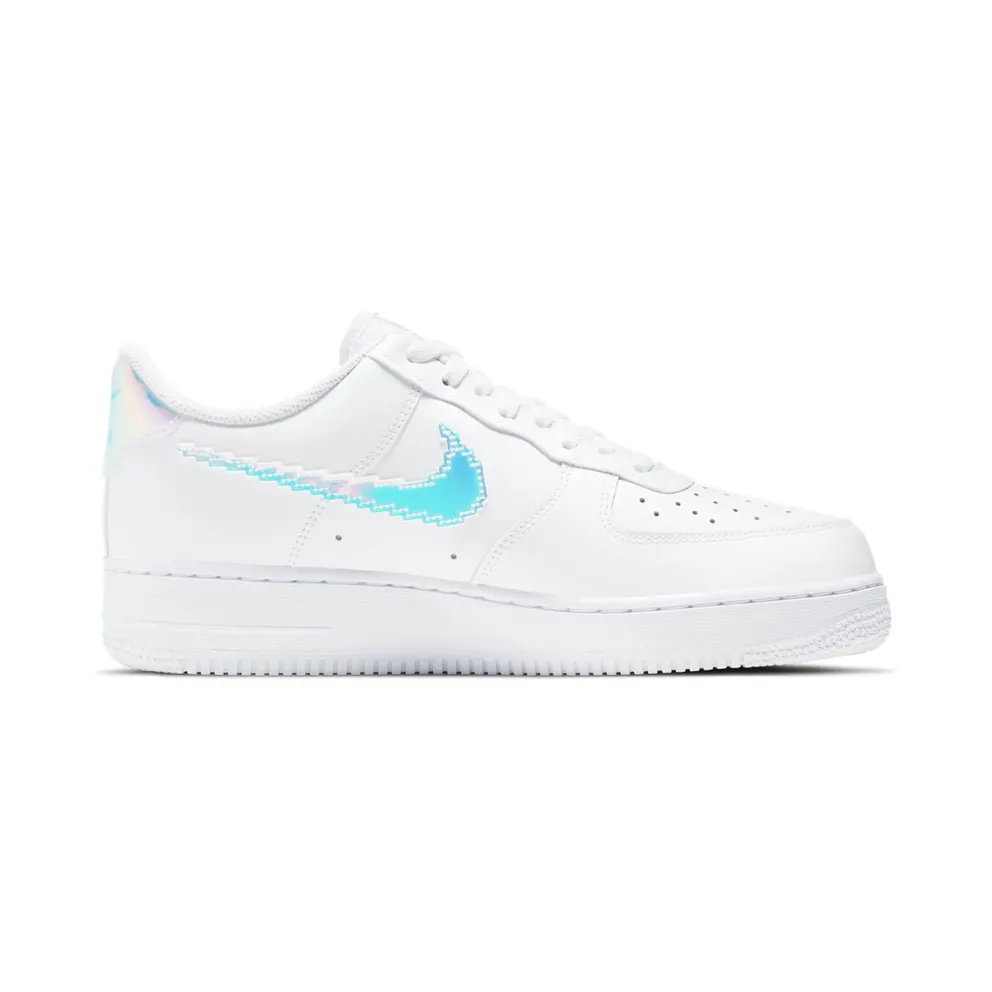 Nike Air Force 1 Low Iridescent Pixel Swoosh White/Iridescent (CV1699-100)