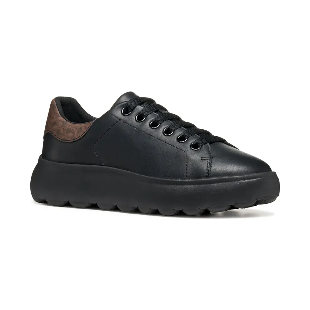 Geox sneaker Black / Dark Brown (D45TCD08504-C9229)