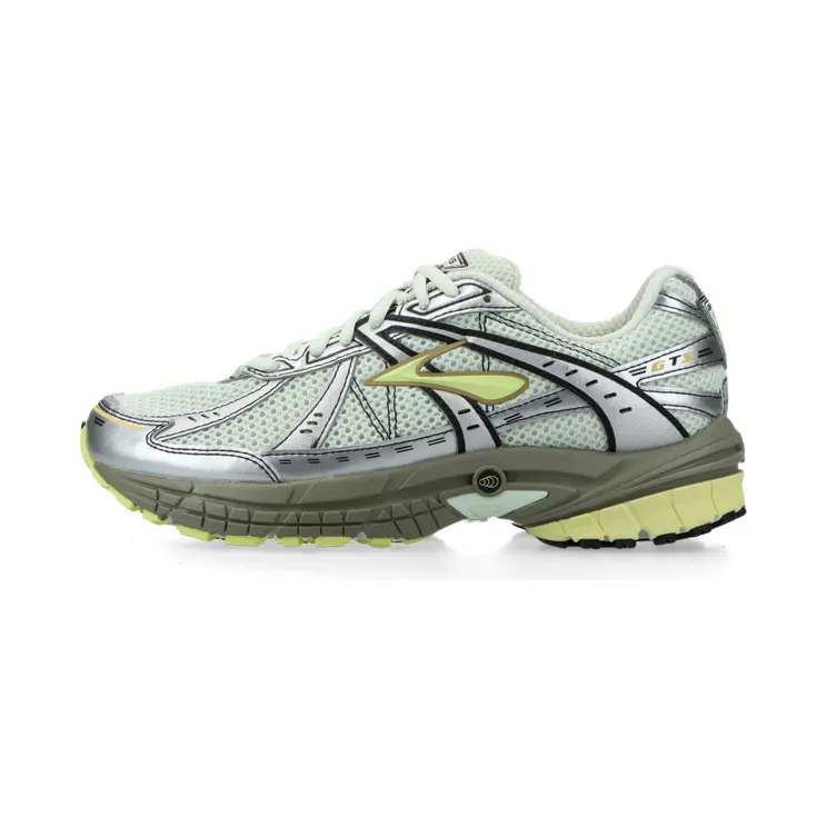 Brooks Adrenaline GTS 10 White Silver Green