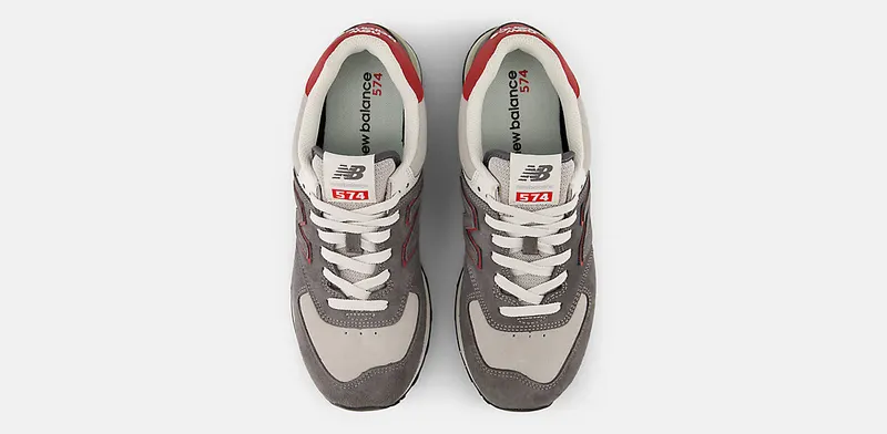 New Balance 574 Castlerock Team Red (U574QGY)