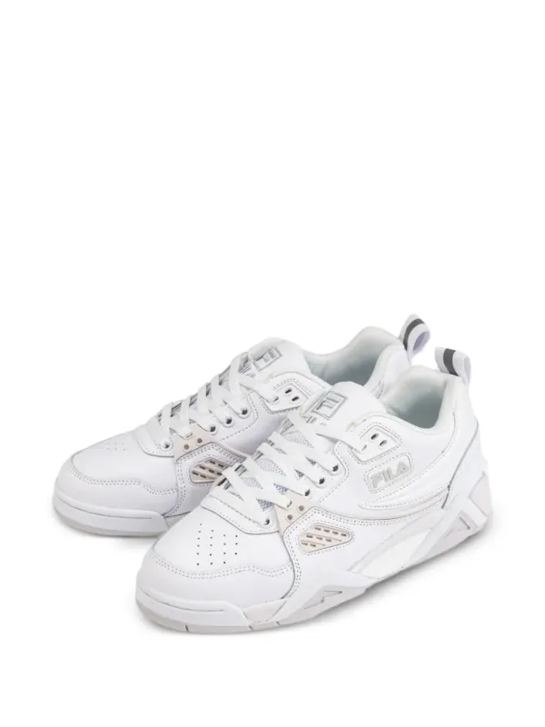 Fila Casim leren low-top with vlakken – White (FFW0280)