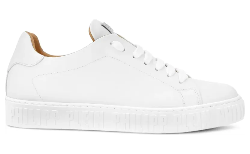 Philipp Plein Sneakers mit geprägter Sohle – Weiß (UAESWSC2790PLE005N)