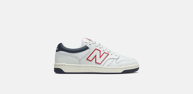 New Balance New Balance White/Navy (BB480LWG)