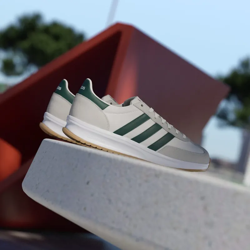 Adidas RUN 70s 2.0 Core White / Collegiate Green / Off White (JR8594)
