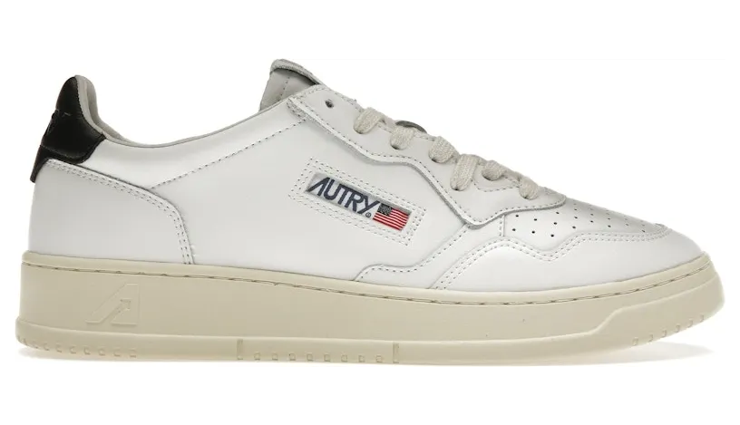 Autry Medalist Low White / Black (AULMLL22)