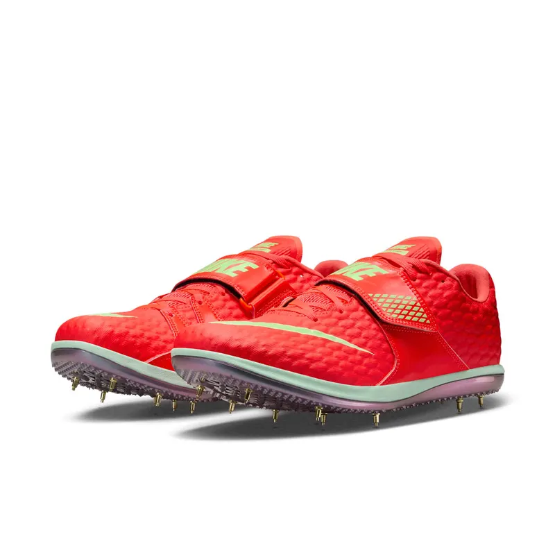 Nike High Jump Elite Bright Crimson Hyper Orange Lime Blast Washed Coral (FZ9636-600)