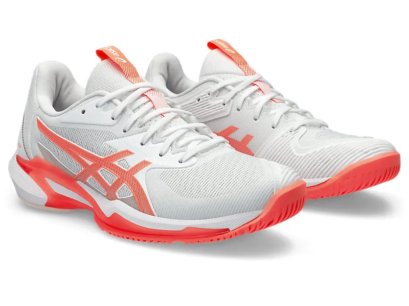 Asics Solution Speed Ff 3 White/Sun Coral (1042A250.100)