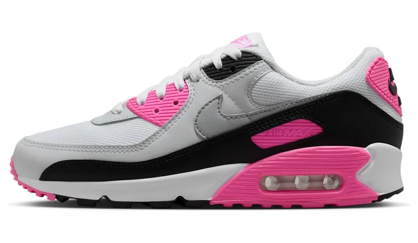 Nike Air Max 90 “White Pink Glow Wolf Grey” (IM4613-100)