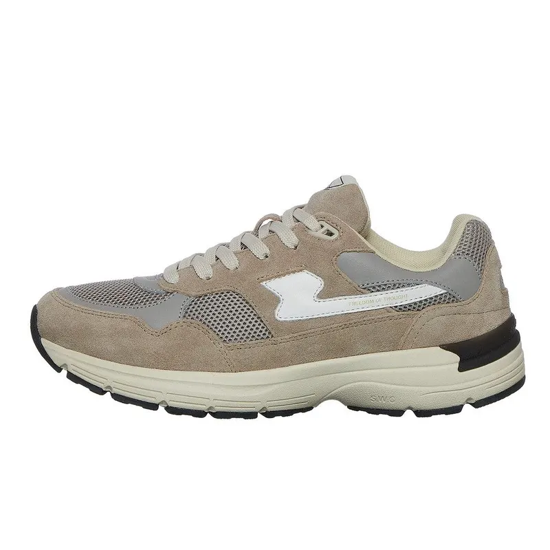 Stepney Workers Club Amiel S-Strike Suede Mix Light Grey – “Light Grey” (YP01535)
