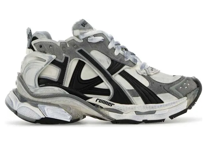 Balenciaga Runner Grey White (772767-W3RNY-9012)