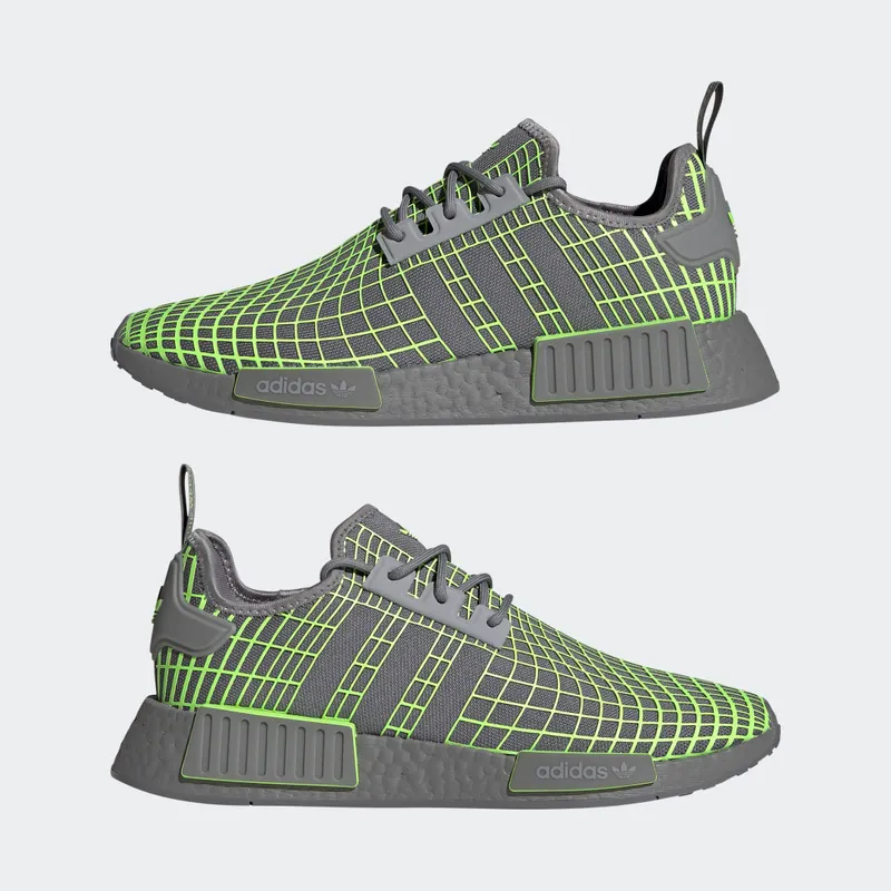 Adidas NMD_R1 Grey Three / Solar Green / Solar Green (GW5634)