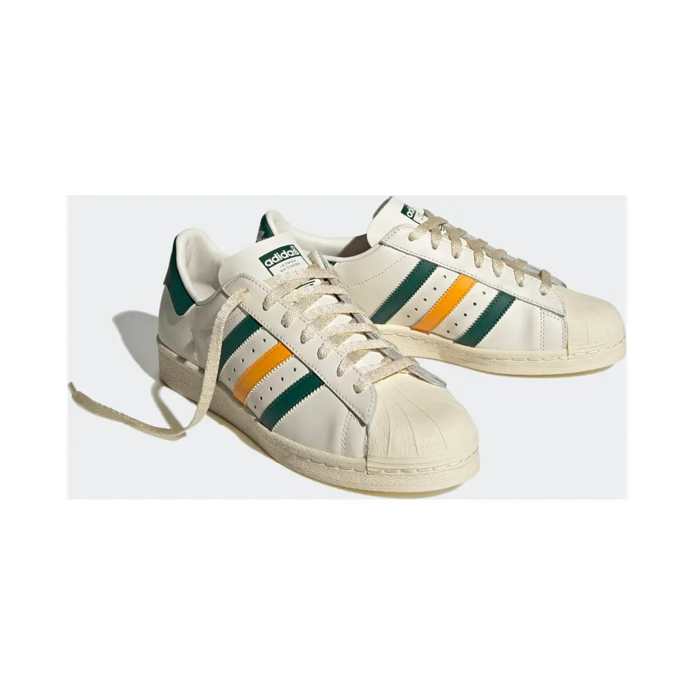 Adidas Superstar 82 Cloud White / Collegiate Green / Collegiate Green (HQ8877)