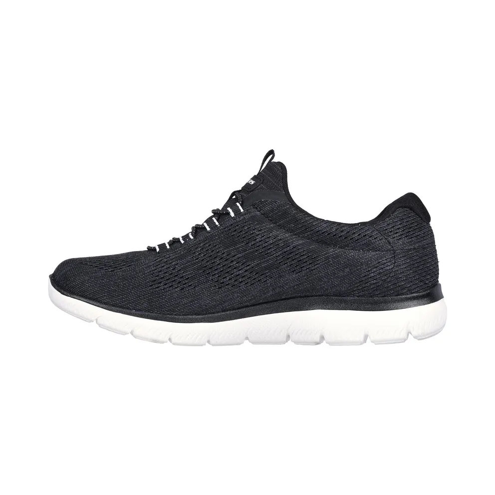 Skechers Summits – Fun Flair Sneaker Black/White