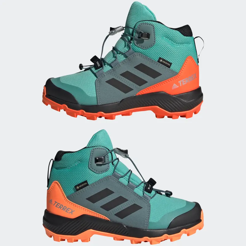 Adidas Terrex Mid GORE-TEX Hiking Acid Mint / Core Black / Screaming Orange (FX4167)