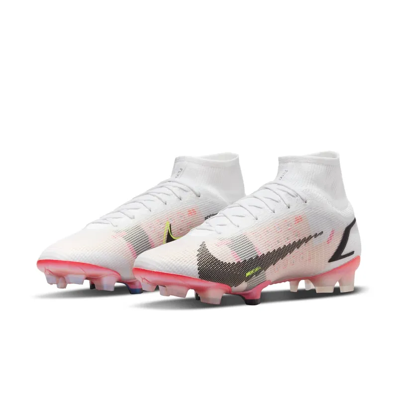 Nike Mercurial Superfly 8 Elite FG White Pink Blast (CV0958-121)