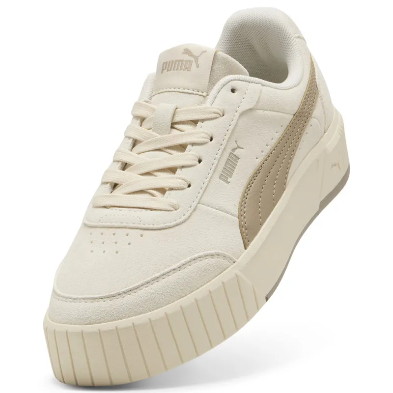 Puma Carina Mia Suede “Alpine Snow / Ice Coffee” (402638_01)