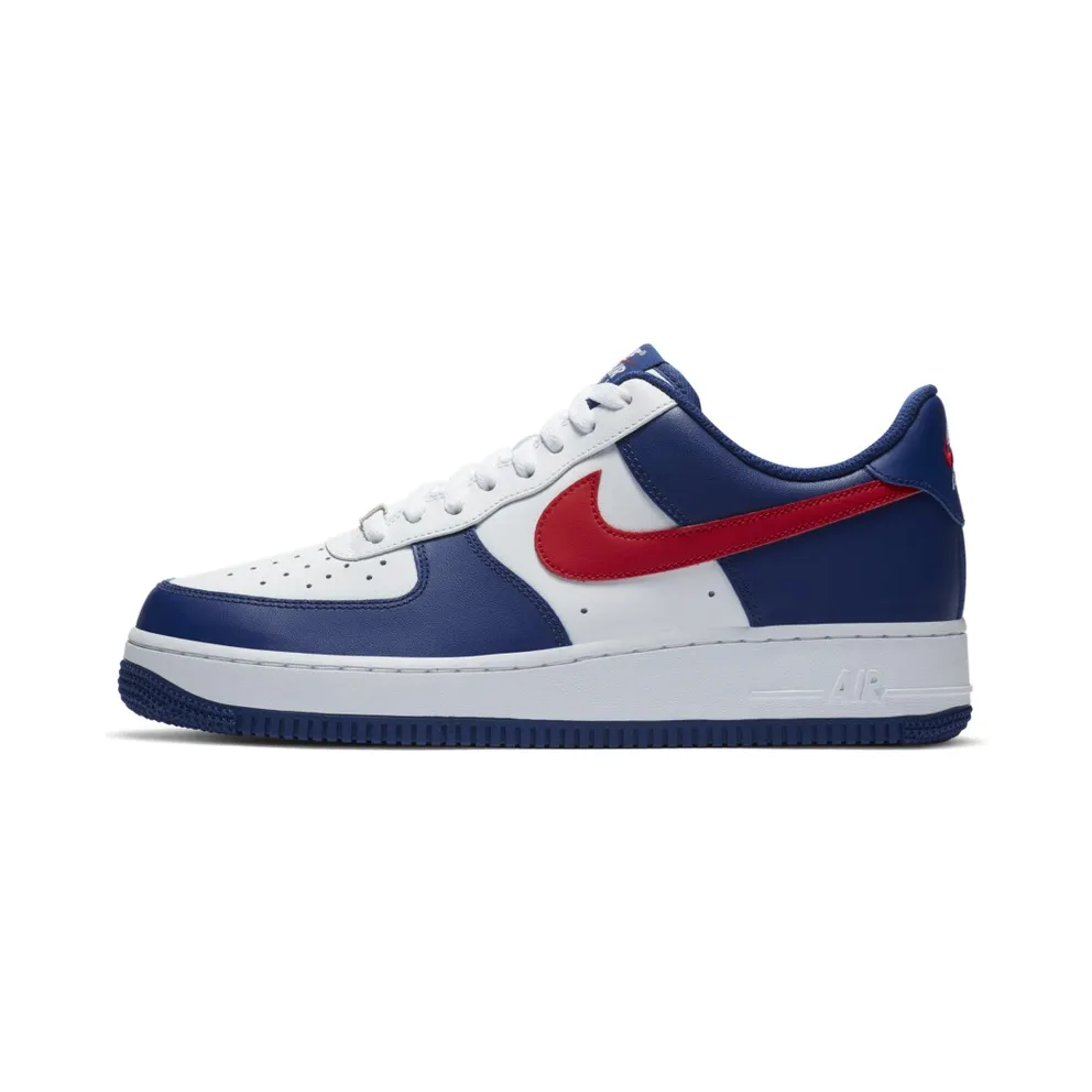 Nike Air Force 1 Low USA (2020) White/Varsity Red-Sport Royal (CZ9164-100)