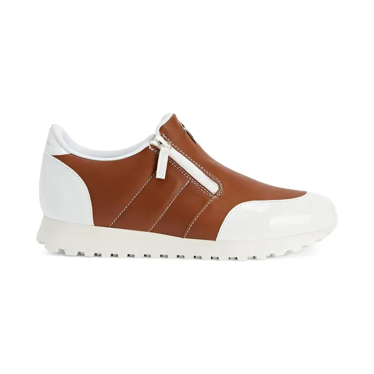Giuseppe Zanotti Ilde Run mit doppeltem Reißverschluss “Brown” (IU10058K15)